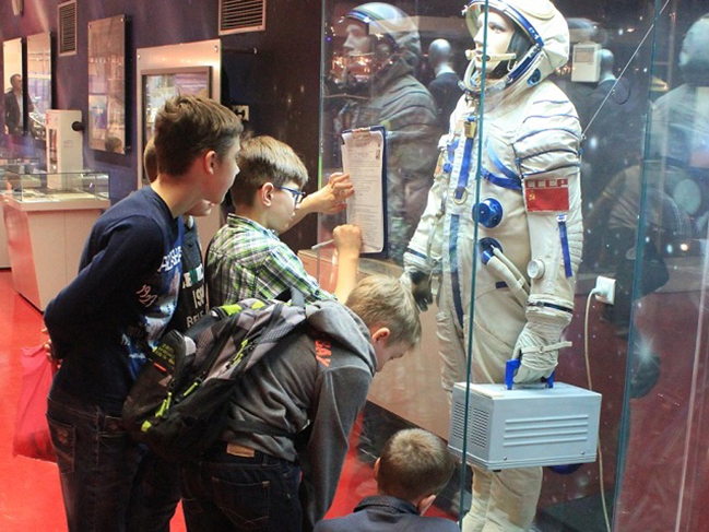 Космический квест в музее космонавтики
